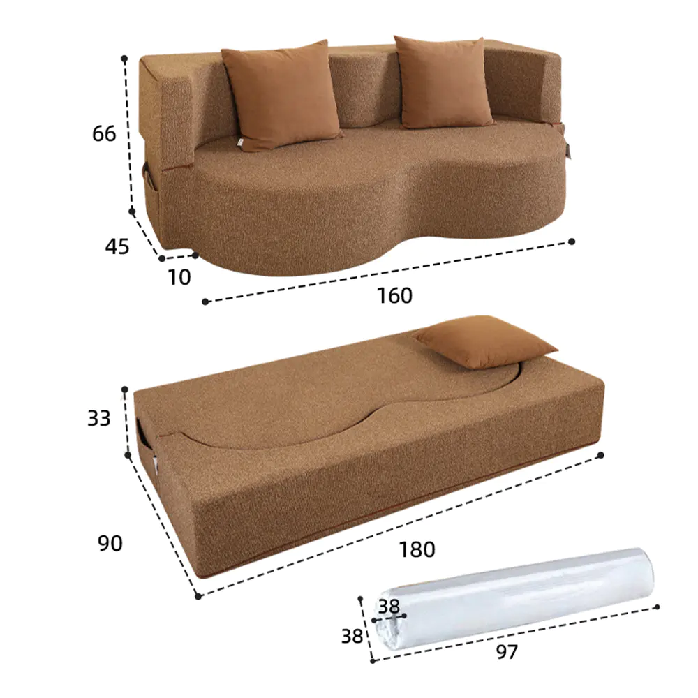 Tolg dúbailte foldable